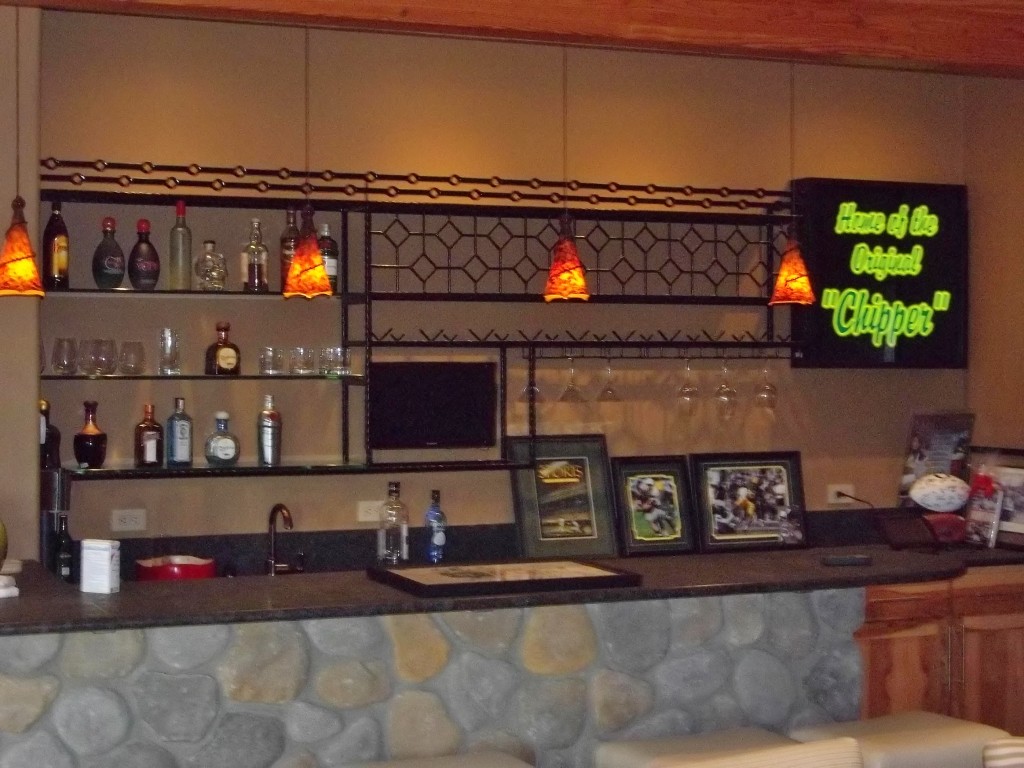 Bar front view